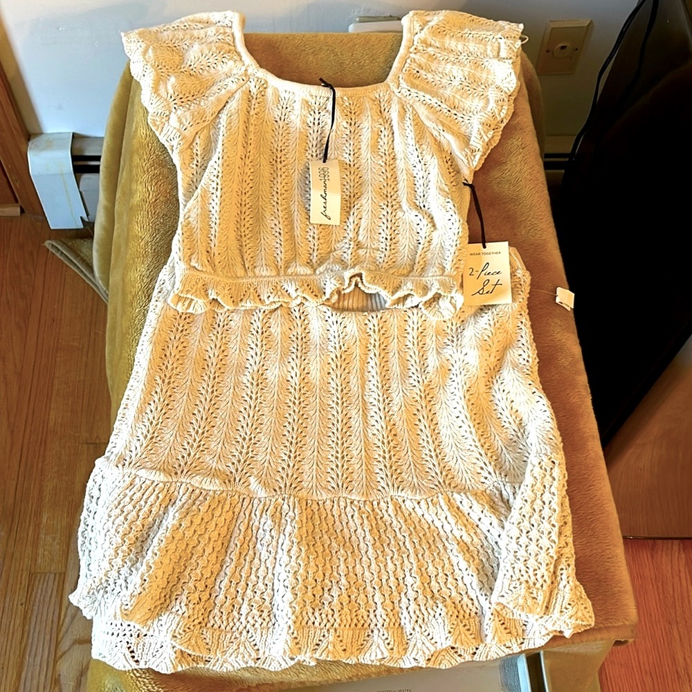 Sweater skirt set